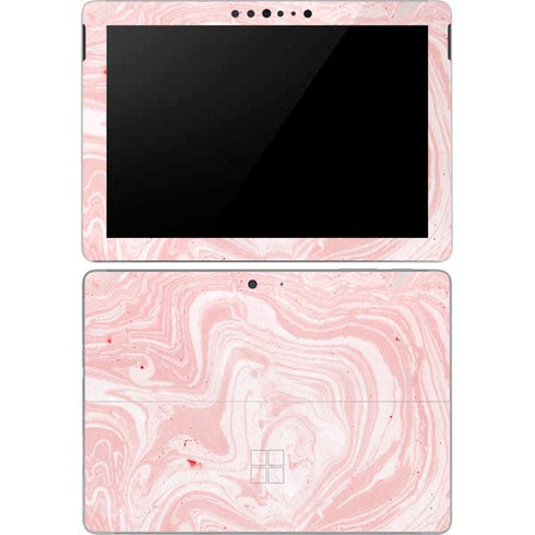 Pink Marbling Surface Go Skin