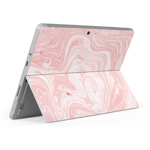 Pink Marbling Surface Go Skin