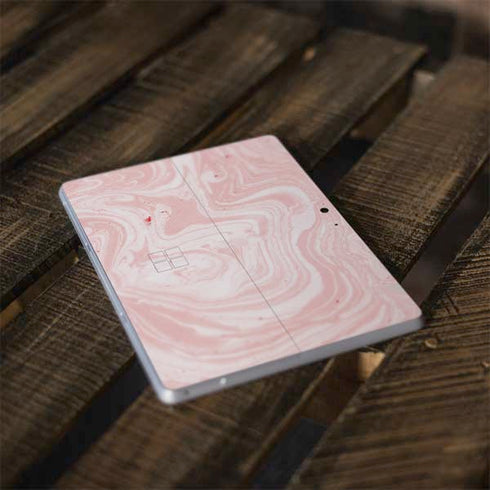 Pink Marbling Surface Go Skin
