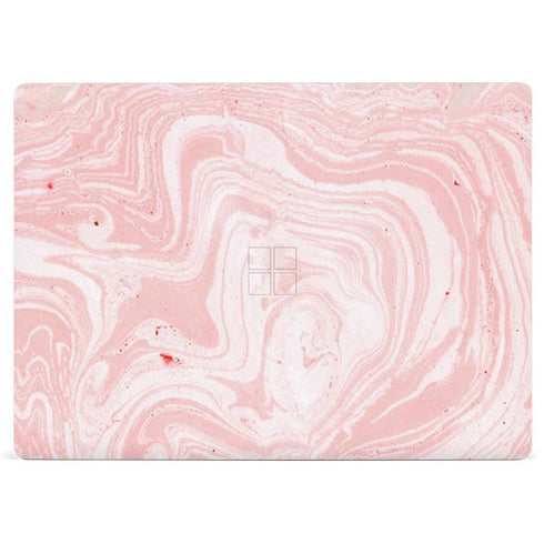 Pink Marbling Surface Laptop 2 Skin