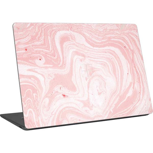 Pink Marbling Surface Laptop 4 15in Skin