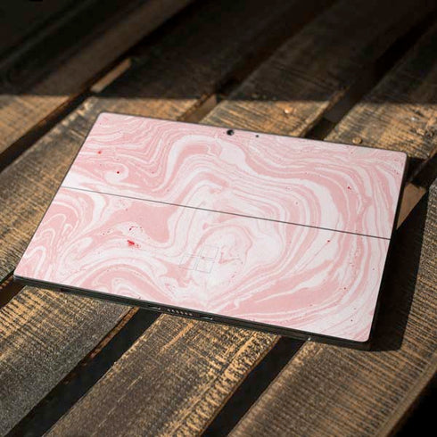 Pink Marbling Surface Pro 7 Skin