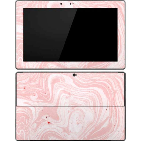 Pink Marbling Surface Pro Tablet Skin