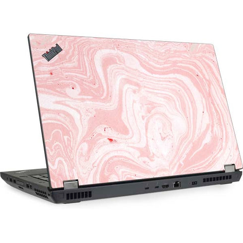 Pink Marbling Lenovo ThinkPad Skin