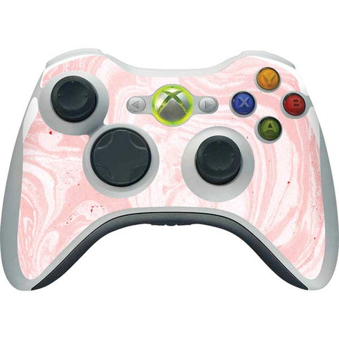 Pink Marbling Xbox 360 Wireless Controller Skin