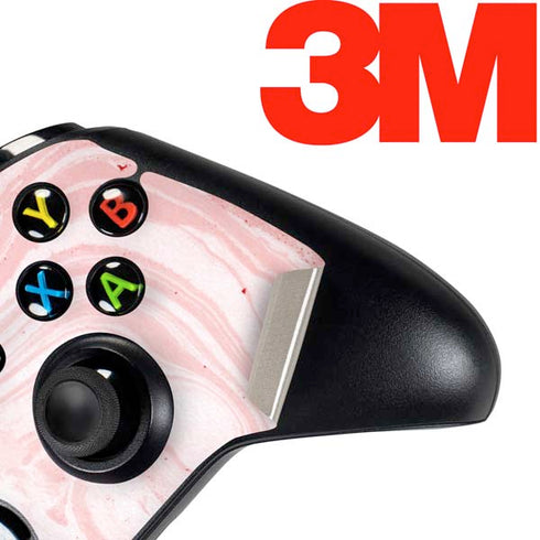 Pink Marbling Xbox One Controller Skin
