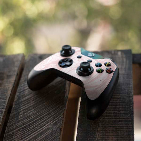 Pink Marbling Xbox One Controller Skin