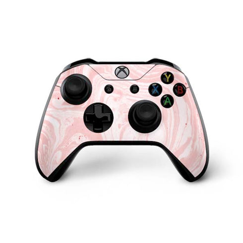 Pink Marbling Xbox One X Controller Skin
