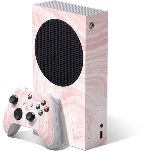 Pink Marbling Xbox Series S Skins