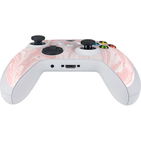 Pink Marbling Xbox Series S Controller Skin