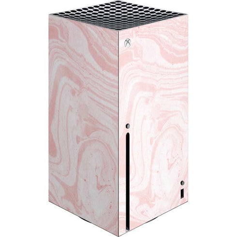 Pink Marbling Xbox Series X Console Skin