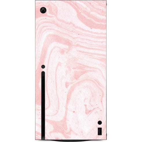 Pink Marbling Xbox Series X Console Skin