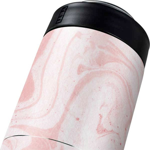 Pink Marbling Yeti Colster Can Insulator Skin