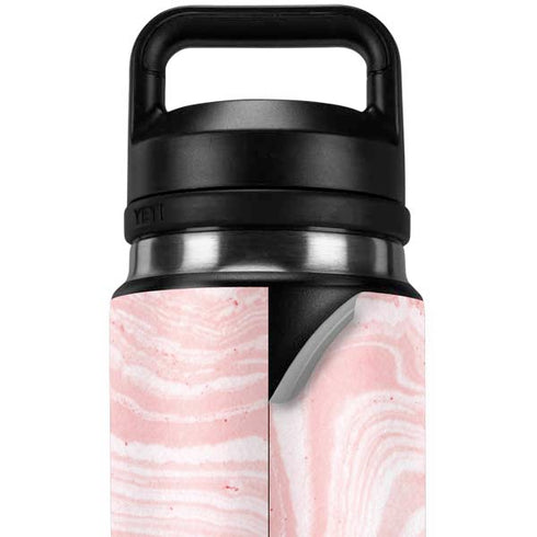 Pink Marbling YETI Rambler 26oz Bottle Skin