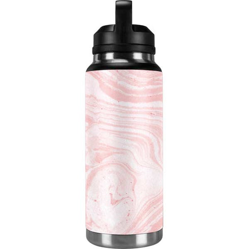 Pink Marbling YETI Rambler 36oz Bottle Skin
