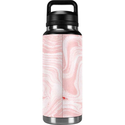 Pink Marbling YETI Rambler 36oz Bottle Skin