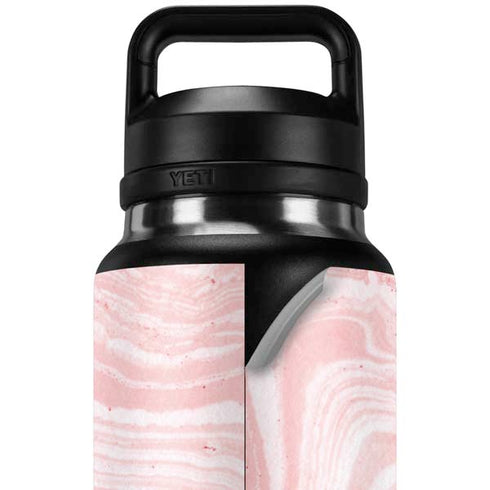 Pink Marbling YETI Rambler 36oz Bottle Skin