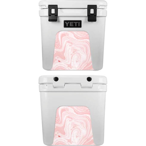 Pink Marbling YETI Roadie 24 Hard Cooler Skin
