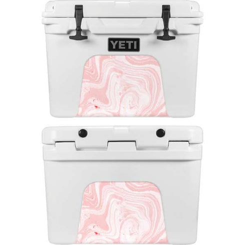Pink Marbling YETI Tundra 35 Hard Cooler Skin