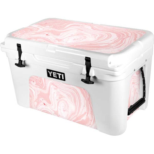 Pink Marbling YETI Tundra 45 Hard Cooler Skin