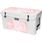 Pink Marbling YETI Tundra 75 Hard Cooler Skin