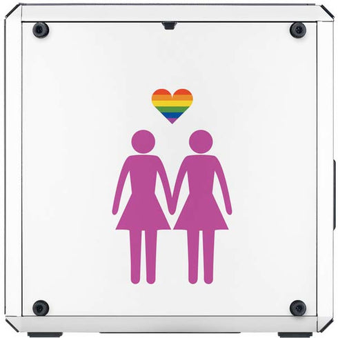 Pink Pride Cooler Master MasterBox Q300L Mini Tower Skin