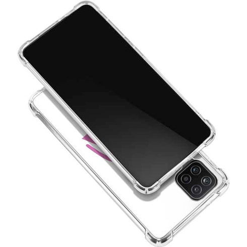 Pink Pride Galaxy A12 Clear Case