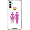 Pink Pride Galaxy A13 5G Clear Case