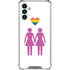 Pink Pride Galaxy A13 5G Clear Case