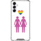 Pink Pride Galaxy A14 5G Clear Case