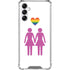 Pink Pride Galaxy A14 5G Clear Case