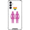 Pink Pride Galaxy A15 5G Clear Case