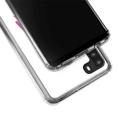 Pink Pride Galaxy A21 Clear Case