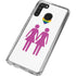 Pink Pride Galaxy A21 Clear Case