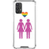 Pink Pride Galaxy A32 5G Clear Case