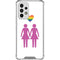 Pink Pride Galaxy A33 5G Clear Case