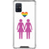 Pink Pride Galaxy A51 5G Clear Case
