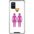 Pink Pride Galaxy A71 5G Clear Case