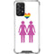 Pink Pride Galaxy A72 5G Clear Case