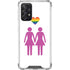 Pink Pride Galaxy A72 5G Clear Case