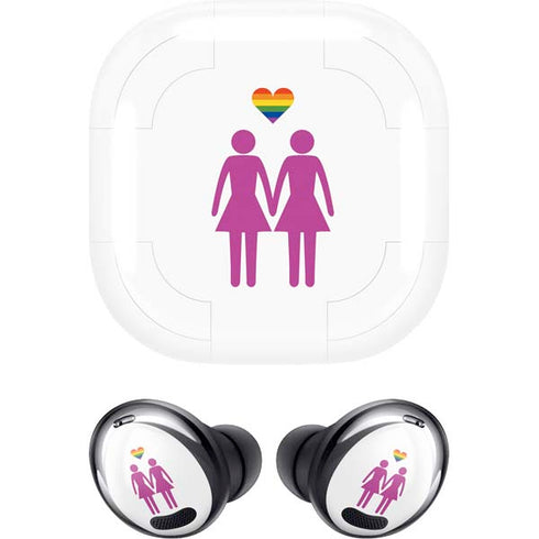 Pink Pride Galaxy Buds Pro Skin