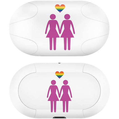 Pink Pride Galaxy Buds Skin