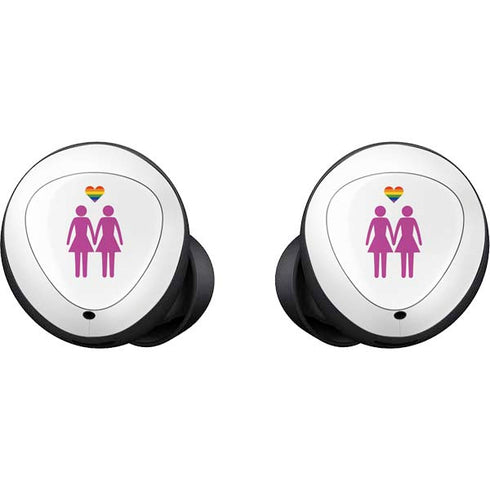 Pink Pride Galaxy Buds Skin