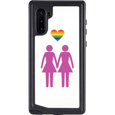 Pink Pride Galaxy Note 10 Waterproof Case