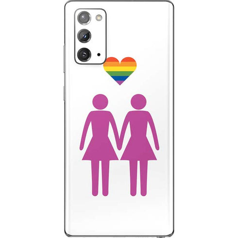 Pink Pride Galaxy Note20 5G Skin
