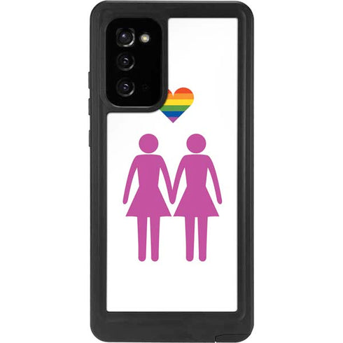 Pink Pride Galaxy Note20 5G Waterproof Case