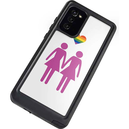 Pink Pride Galaxy Note20 5G Waterproof Case