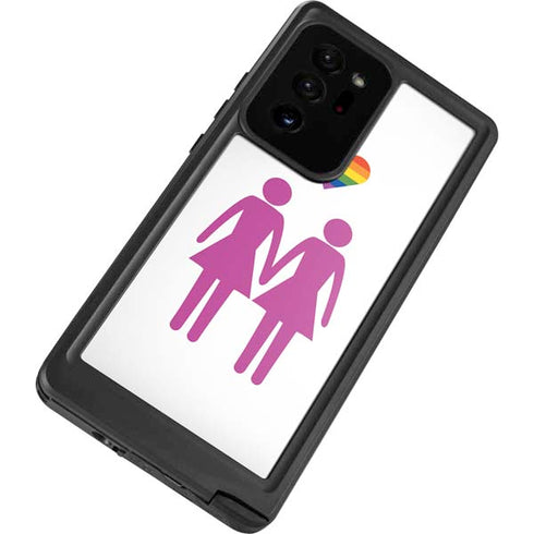 Pink Pride Galaxy Note20 Ultra 5G Waterproof Case