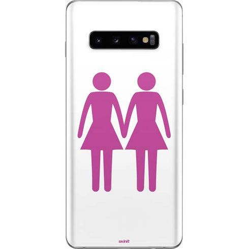 Pink Pride Galaxy S10 Plus Skin