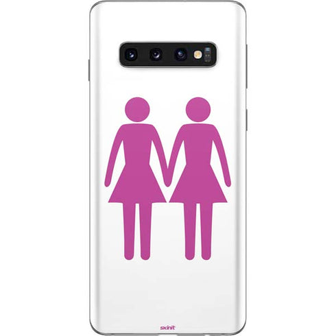 Pink Pride Galaxy S10 Skin